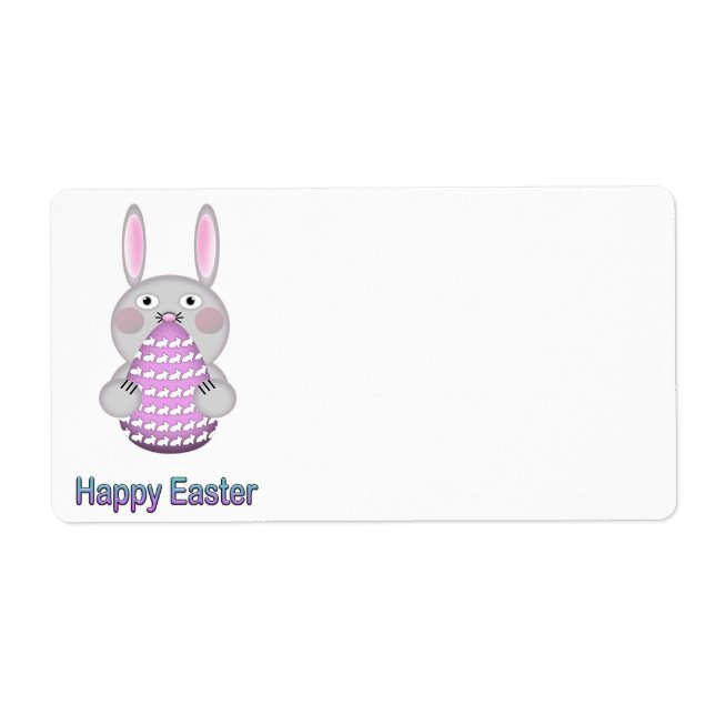 Happy Oaster Bunny Rabbit mit Ostereier (Vorne)