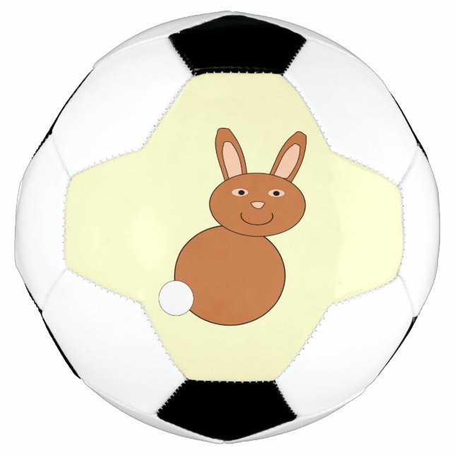 Happy Oaster Bunny Soccer Ball (Vorderseite)