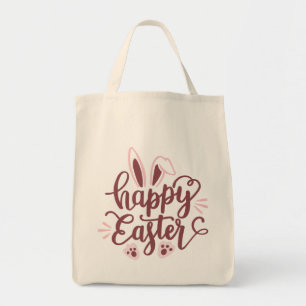 Happy Oaster Bunny Tragetasche