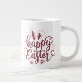 Happy Oaster Bunny Two-Tone Jumbo-Tasse