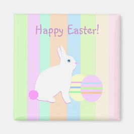 Happy Oaster Bunny und Eier Magnet