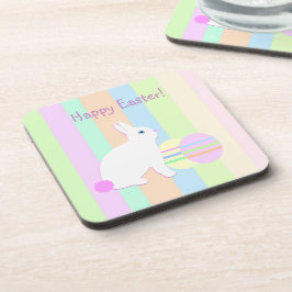 Happy Oaster Bunny und Eier Untersetzer