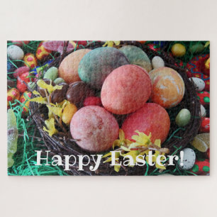 Happy Oaster bunt Eier pisanky traditioneller Jig