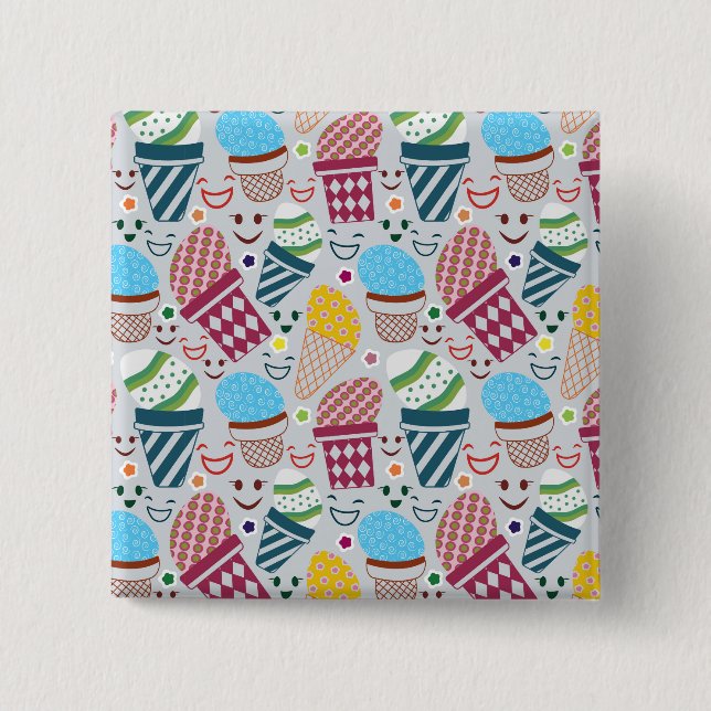 Happy Oaster Button (Vorderseite)