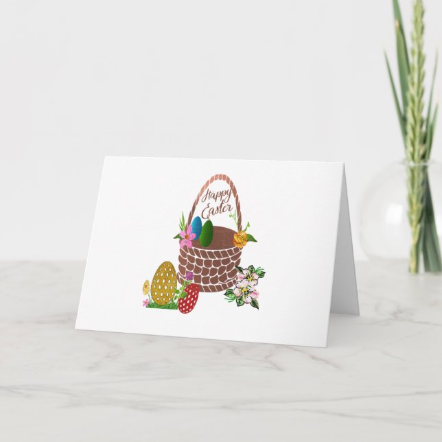 Happy Oaster Card Karte (Vorderseite)