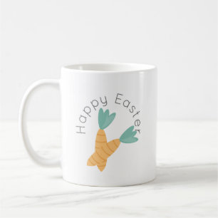 Happy Oaster Carrot Bunch Kaffeetasse