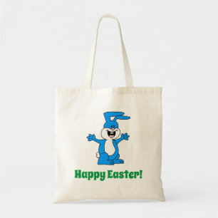 Happy Oaster Cartoon Bunny Tragetasche