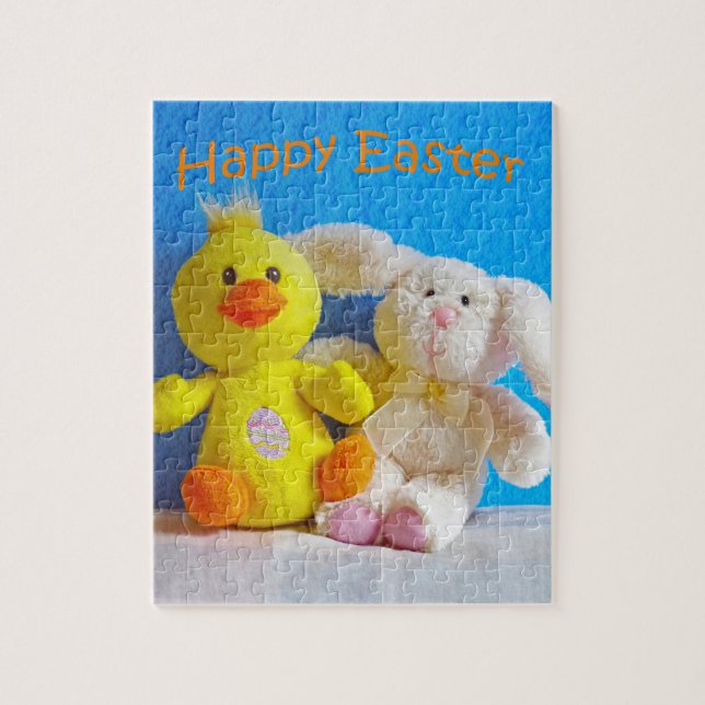 Happy Oaster Chick + Bunny (Vertikal)