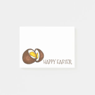 Happy Oaster Chocolate Cream Ei Candy Post Post-it Klebezettel
