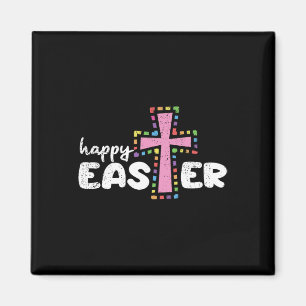 Happy Oaster Christlich Ei Junting Spring Cross Magnet