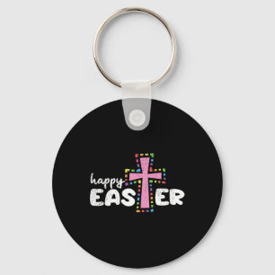 Happy Oaster Christlich Ei Junting Spring Cross Schlüsselanhänger