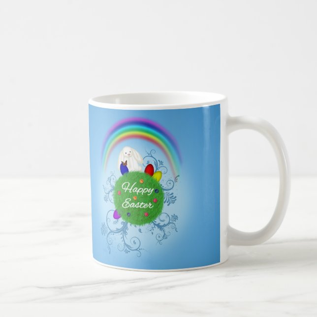 Happy Oaster Colorful Planet Kaffeetasse (Rechts)