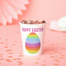 Happy Oaster Colorful Stripes Strippeneier