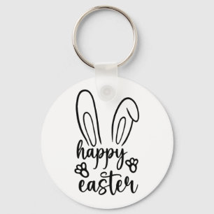 Happy Oaster Day Funny Eggs Rabbit Funny T - Shirt Schlüsselanhänger