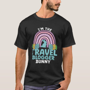 Happy Oaster Day Ich bin der Blogger Bunny T-Shirt
