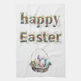 Happy Oaster Decorative Wildblume Geschirrtuch