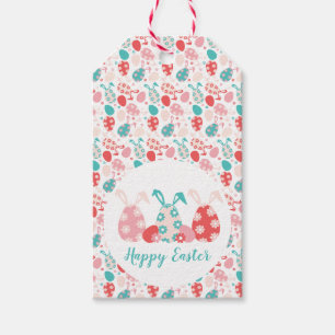 Happy Oaster dekorierte Eier Sonnige Ohren Geschenkanhänger