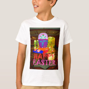 Happy Oaster Egg Center für Frühjahr T-Shirt