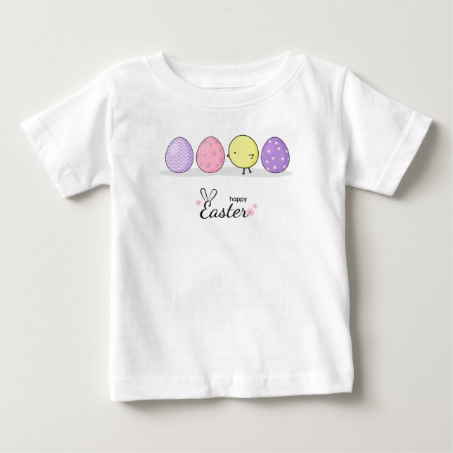 Happy Oaster Eggs Baby T-shirt (Vorderseite)