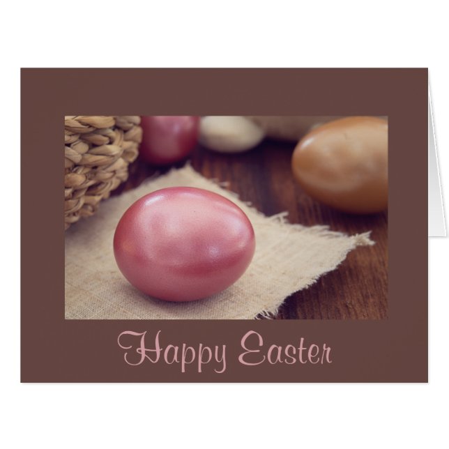 Happy Oaster Eggs Basket (Vorderseite (Horizontal))