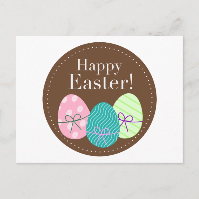 Happy Oaster Eggs Postkarte (Vorderseite)