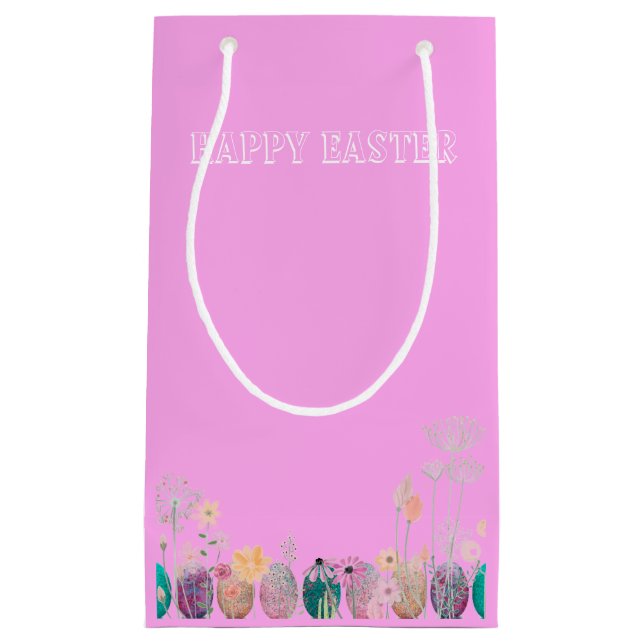 Happy Oaster Eggs Sammelbeutel Kleine Geschenktüte (Vorderseite)