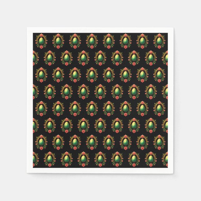 Happy Oaster, Ein Symbol für Erneuerung und Freude Serviette (Vorderseite)