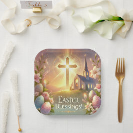 "Happy Oaster: Ein Tag der Liebe und des Lachens" Pappteller