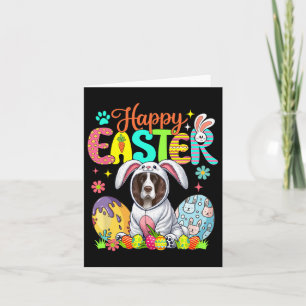 Happy Oaster English Springer Spaniel Cosplay Bunn Karte