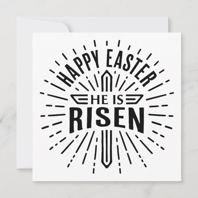 Happy Oaster Er ist aufgestanden (Vorderseite)