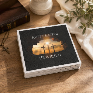 Happy Oaster Er ist drei Kreuzfahrten Urlaub Risen Serviette