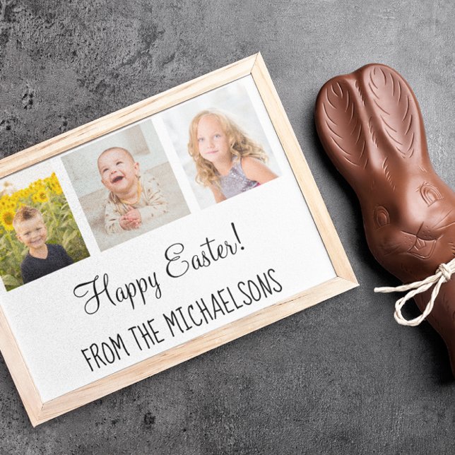 Happy Oaster Family Foto Feiertagskarte (Von Creator hochgeladen)