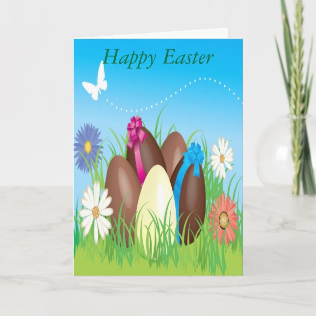 Happy Oaster Feiertagskarte (Vorderseite)