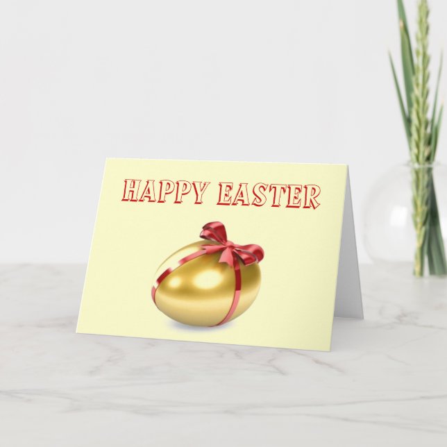 Happy Oaster Feiertagskarte (Vorderseite)
