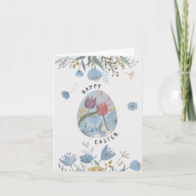 Happy Oaster Feiertagskarte (Vorderseite)