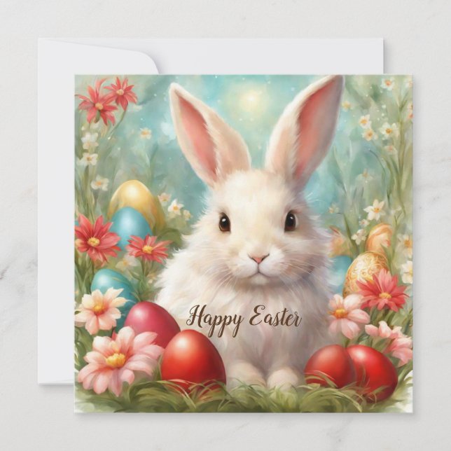 Happy Oaster Feiertagskarte (Vorderseite)
