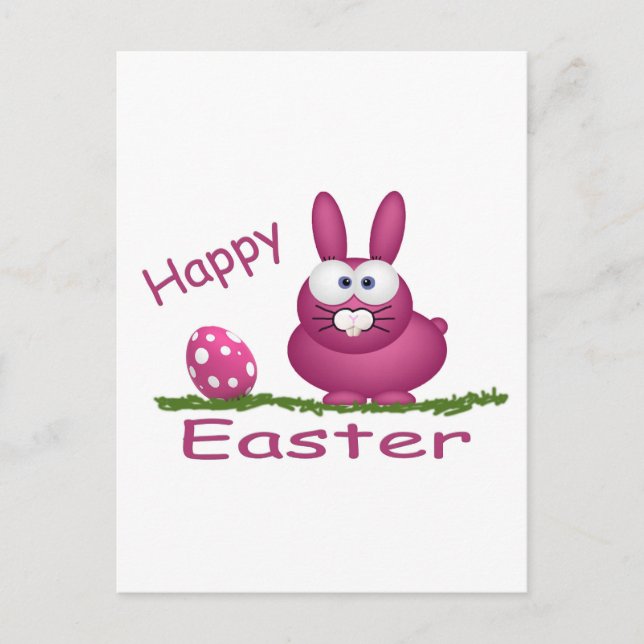 Happy Oaster Feiertagspostkarte (Vorderseite)