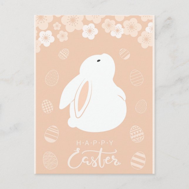 Happy Oaster Feiertagspostkarte (Vorderseite)