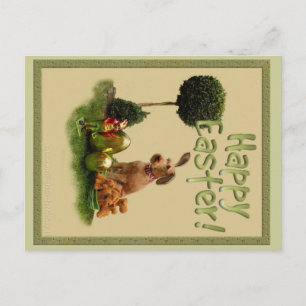 Happy Oaster Feiertagspostkarte