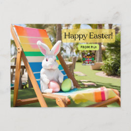 Happy Oaster Fiji Postkarte