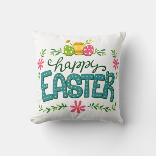 Happy Oaster Floral Blume Ostereier Kissen