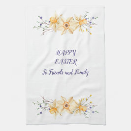 Happy Oaster Friends and Family Daffodis Geschirrtuch