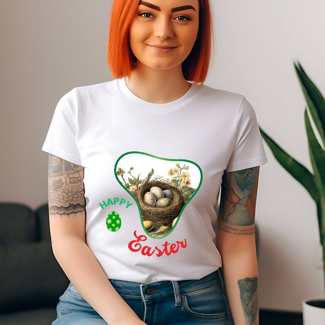 Happy Oaster - Funny Bunny T-Shirt (Von Creator hochgeladen)