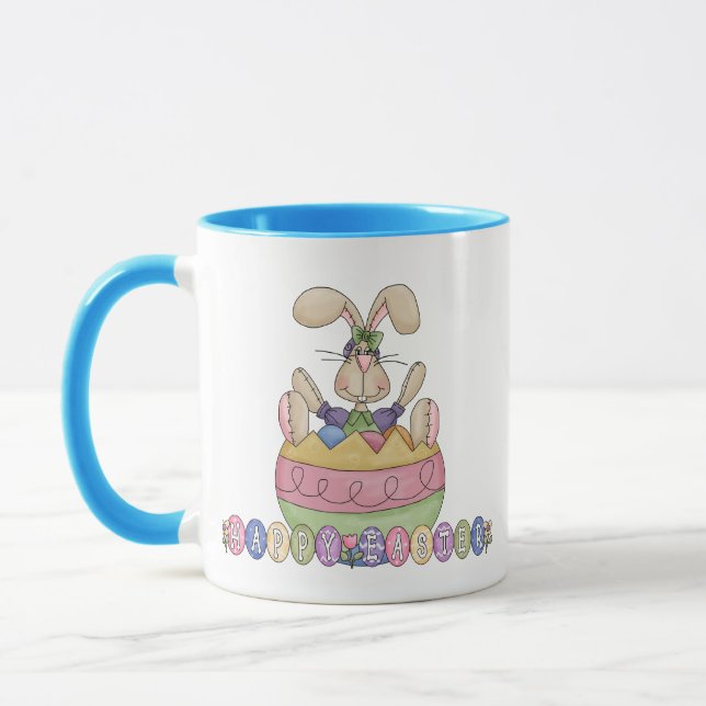Happy Oaster Funny Bunny Tasse (Links)