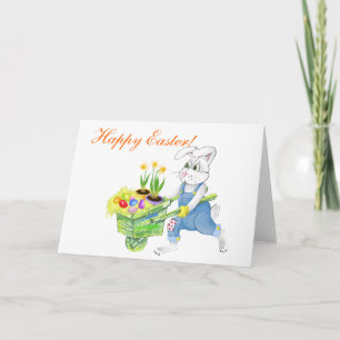Happy Oaster Gärtner Feiertagskarte