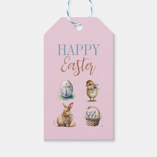 Happy Oaster Geschenkanhänger (Vorderseite)