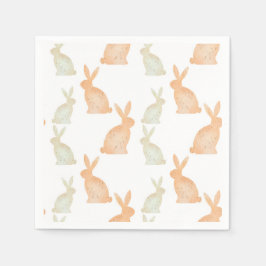 Happy Oaster - Gold Bunny's Muster Serviette