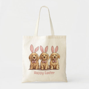 Happy Oaster Golden Retriever Hunde Bunny Ears Tragetasche