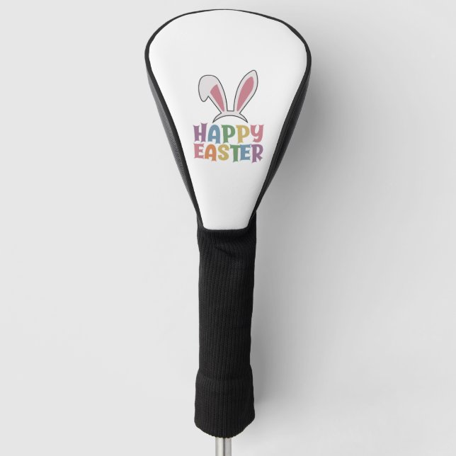 Happy Oaster Golf Headcover (Vorderseite)