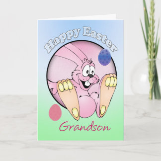 Happy Oaster - Grandson Feiertagskarte